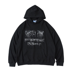 Áo hoodie OVDY unisex len lông in chữ cao cấp
