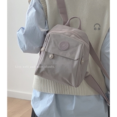 Balo nylon nhẹ, thiết kế đơn giản thời trang Hàn Quốc dành cho nữ