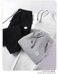 Quần thể thao unisex waffle cá tính phù hợp cho cả nam và nữ