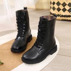 Giày boot Martin UNMUN đơn giản cho bé gái và bé trai