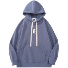 Áo hoodie unisex dài tay in chữ phong cách thời trang trung tính