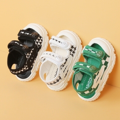 Giày sandal mũi cao chống trơn trượt dành cho bé trai và bé gái