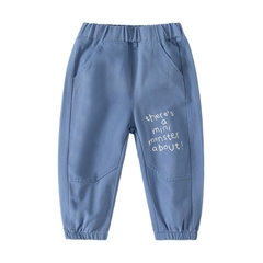 Quần kaki cotton thoải mái thấm hút mồ hôi cho bé trai
