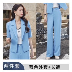 Bộ đồ vest tay ngắn quần dài thời trang, khí chất công sở dành cho nữ