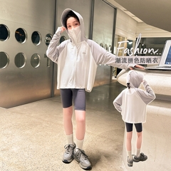 Áo khoác chống nắng kiểu dáng mỏng thoáng khí dành cho bé gái