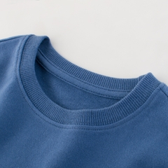 Bộ đồ cotton dài tay đơn giản phong cách Hàn Quốc cho bé trai