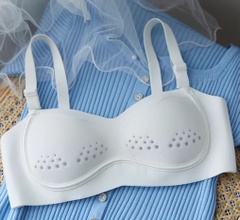 Bộ đồ lót mỏng nâng ngực không gọng thép, thoáng khí dành cho nữ