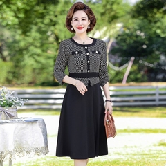 Đầm một mảnh thiết kế thanh lịch tao nhã kiểu dáng phương Tây