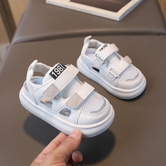 Giày sandal kiểu dáng thể thao thoáng khí phong cách Hàn Quốc dành cho bé trai và bé gái
