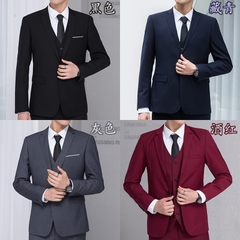 Set đồ vest kèm áo gile tôn dáng sang trọng dành cho nam