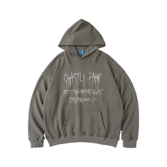 Áo hoodie OVDY unisex len lông in chữ cao cấp