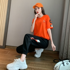 Bộ đồ cotton mỏng xu hướng thời trang giản dị dành cho các môn thể thao