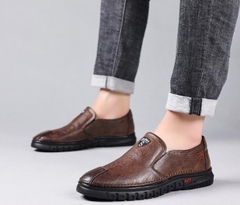 Giày da kiểu công sở đế siêu mềm dành cho nam