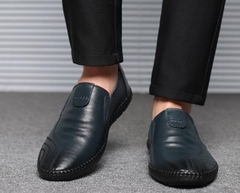 Giày lười đế cao su mềm thoáng khí dành cho nam