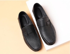Giày da bò kiểu dáng slip-on công sở dành cho nam