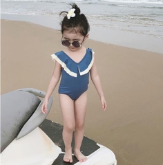 Bộ đồ bơi một mảnh dành cho bé gái kiểu dáng mới dễ thương