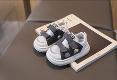 Giày sandal kiểu dáng thể thao thoáng khí phong cách Hàn Quốc dành cho bé trai và bé gái