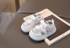 Giày sandal kiểu dáng thể thao thoáng khí phong cách Hàn Quốc dành cho bé trai và bé gái