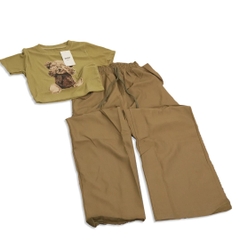 SET ÁO THUN GÂN - QUẦN KAKI TP03