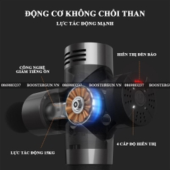 Máy Massage Cầm Tay Chuyên Nghiệp Booster Pro 3 - Dòng Cao Cấp