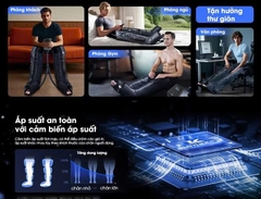 Máy Massage Nén Khí DRAX A1 Phục Hồi Cơ Chân Chuyên Sâu