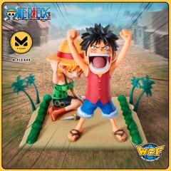 MÔ HÌNH Monkey D. Luffy & Nami - One Piece WCF Log Stories - 