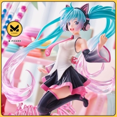 MÔ HÌNH Hatsune Miku - Artist MasterPiece AMP - Birthday 2021, Happy Cat (Taito) FIGURE CHÍNH HÃNG