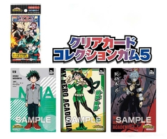 THẺ BÀI  My Hero Academia - Clear Card Collection - (Ensky) PACK CARD CHÍNH HÃNG