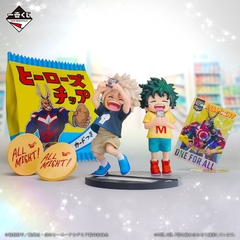 [Pre Order] MÔ HÌNH Bakugo Katsuki - Midoriya Izuku - Boku no Hero Academia - Ichiban Kuji - Ichiban Kuji Boku no Hero Academia - Tsuranaru Seisou - (D Prize) (7-Eleven, Bandai Spirits, Ito-Yokado) FIGURE CHÍNH HÃNG
