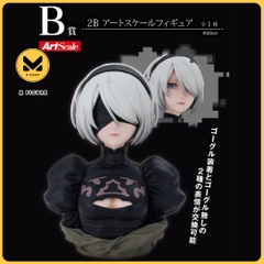 MÔ HÌNH YoRHa 2B - NieR:Automata Ver1.1a - ArtScale - Bust - Ichiban Kuji (B Prize) (Bandai) FIGURE CHÍNH HÃNG
