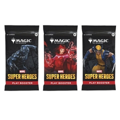 THẺ BÀI Magic: The Gathering - Marvel Super Heroes Play Booster Box - Trading Card Game (Wizards of the Coast) - CARD GAME CHÍNH HÃNG FIGURE CHÍNH HÃNG