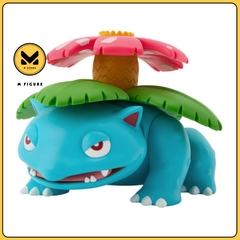 MÔ HÌNH Pocket Monsters Aka - Pocket Monsters Midori - Fushigibana - Pocket Monsters Sofubi Figure - Sofubi Figure (Pokémon Center) FIGURE CHÍNH HÃNG