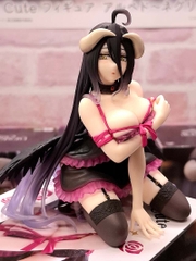 MÔ HÌNH Albedo - Overlord - Desktop Cute - Negligee ver. (Taito) FIGURE CHÍNH HÃNG
