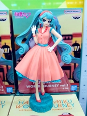 MÔ HÌNH Hatsune Miku - Piapro Characters - Hatsune Miku World Journey (vol.1) (Bandai Spirits) FIGURE CHÍNH HÃNG