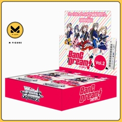 THẺ BÀI Weiss Schwarz Booster Box Bang Dream! Vol. 2 (Bushiroad) PACK CARD CHÍNH HÃNG