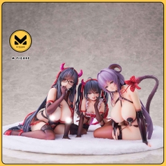 [PRE ORDER] MÔ HÌNH  Sakuma Shiori & Sakuma Shizune & Sakuma Shizuku - Succubus Homestay - 1/5 Complete Figure(HOTVENUS) FIGURE CHÍNH HÃNG