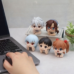 [PRE ORDER] Blind Box Rebuild of Evangelion - Rirakoro Mascot Figure Collection, 5 Piece Box ( Movic )Plushie CHÍNH HÃNG
