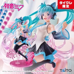 MÔ HÌNH Hatsune Miku - Artist MasterPiece AMP - Birthday 2021, Happy Cat (Taito) FIGURE CHÍNH HÃNG