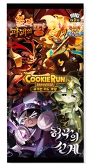 THẺ BÀI CookieRun: Braverse Trading Card Game – Vol 8: Land of Fire & Ruin, Realm of Apathy (Crème Knights) PACK CARD CHÍNH HÃNG