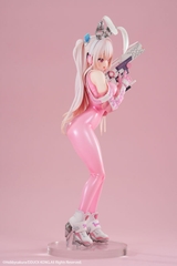 MÔ HÌNH Super Bunny Illustrated by DDUCK KONG 1/6 Complete Figure( Hoppy sakura ) CHÍNH HÃNG