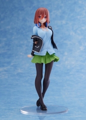 MÔ HÌNH Nakano Miku - Gotoubun no Hanayome ∬ - Coreful Figure - Seifuku Ver., Renewal (Taito) FIGURE CHÍNH HÃNG
