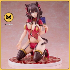 MÔ HÌNH Mataro Original Illustration Kuroneko 1/6 Complete Figure(Pink Cat) FIGURE CHÍNH HÃNG
