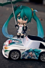 MÔ HÌNH  Hatsune Miku -  Good Smile Racing - Vocaloid - Nendoroid (#172a) - Racing 2011 (Good Smile Company) FIGURE CHÍNH HÃNG