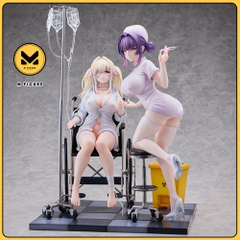 MÔ HÌNH Moehime Union - Yuri & Stella: Yuri & Stella Hospital ver. Set 1/4 Complete Figure(HOTVENUS) FIGURE CHÍNH HÃNG