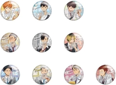 PIN CÀI Takara Tomy Arts Karapare Haikyu!! Yorimichi Can Badge GOODS CHÍNH HÃNG