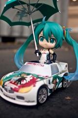 MÔ HÌNH  Hatsune Miku -  Good Smile Racing - Vocaloid - Nendoroid (#172a) - Racing 2011 (Good Smile Company) FIGURE CHÍNH HÃNG