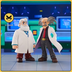 [PRE ORDER] MÔ HÌNH Dr. Light and Dr. Wily - Rockman 11: Unmei no Haguruma!! - Oshi Works (Kotobukiya, Thousand) FIGURE CHÍNH HÃNG