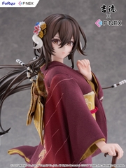 [PRE ORDER] MÔ HÌNH Yoshitoku x F:NEX Mikasa blue flower komachi ver -Japanese Doll- 1/4 Scale Figure(FURYU) FIGURE CHÍNH HÃNG