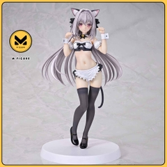 MÔ HÌNH Tsuki ni Yorisou Otome no Sahou - Sakurakouji Luna - 1/6 - Cat Ear Maid Ver. (Q-six) FIGURE CHÍNH HÃNG