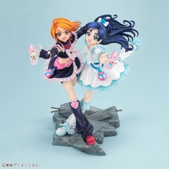MÔ HÌNH Lucrea Futari wa Pretty Cure Cure Black & Cure White Complete Figure(MegaHouse) FIGURE CHÍNH HÃNG